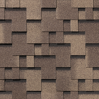 Купить Гибкая черепица QUIET TILE Gallery Палисандровое дерево - изображение 1